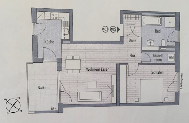  Erdgeschosswohnung Stuttgart