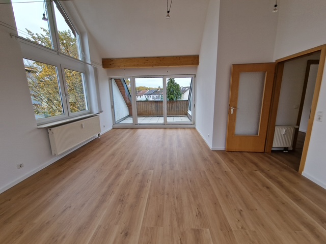 Wohnzimmer Dachgeschosswohnung Leinfelden-Echterdingen