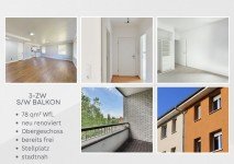 Hauptbild Neu renovierte 3 ZW mit S/W Balkon in gefragter Lage
