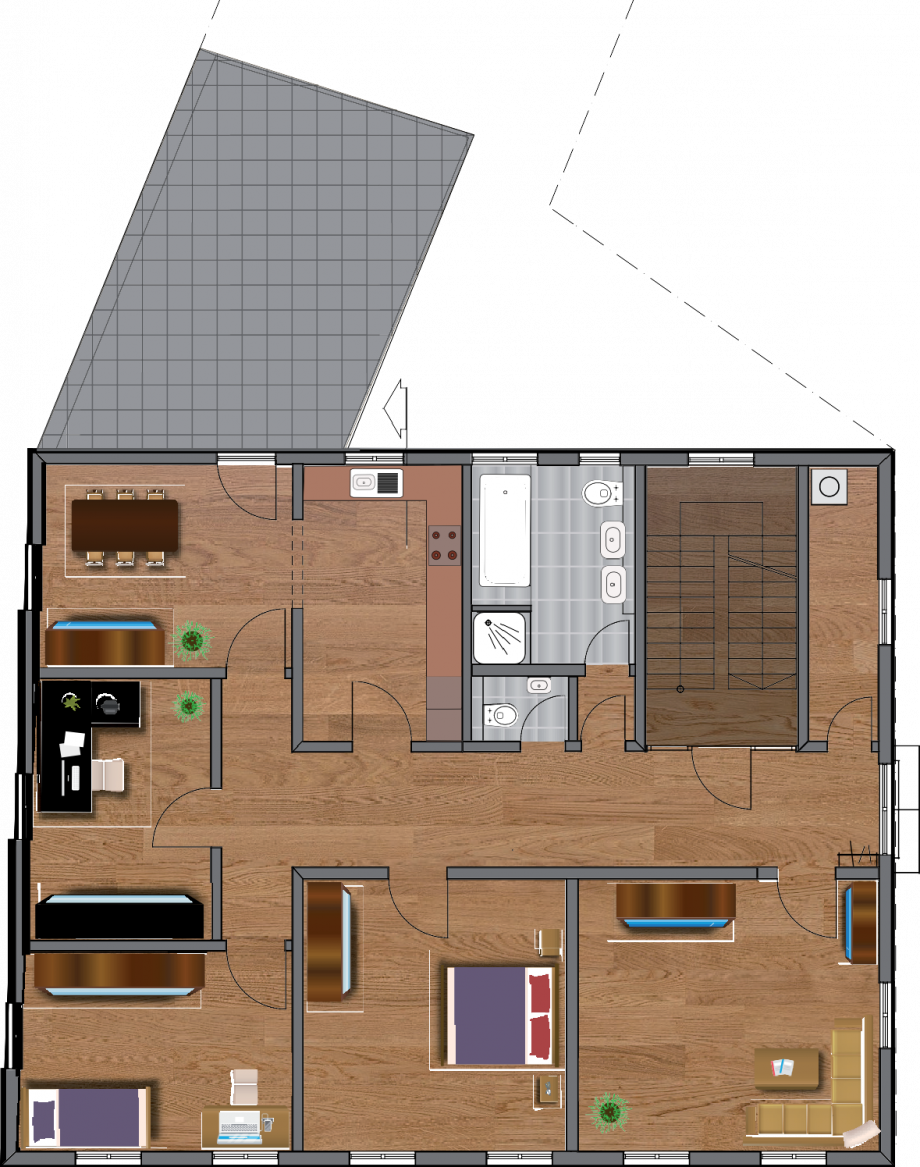  Etagenwohnung Erligheim