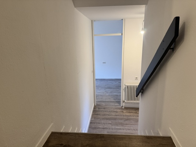 Treppenabgang zum Schlafbereich Erdgeschosswohnung Stuttgart